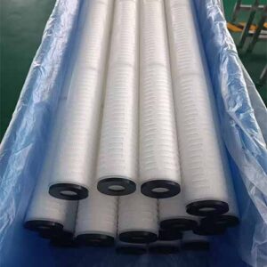 folded microporous membrane filter cartridge