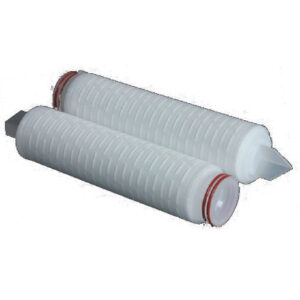folded microporous membrane filter cartridge