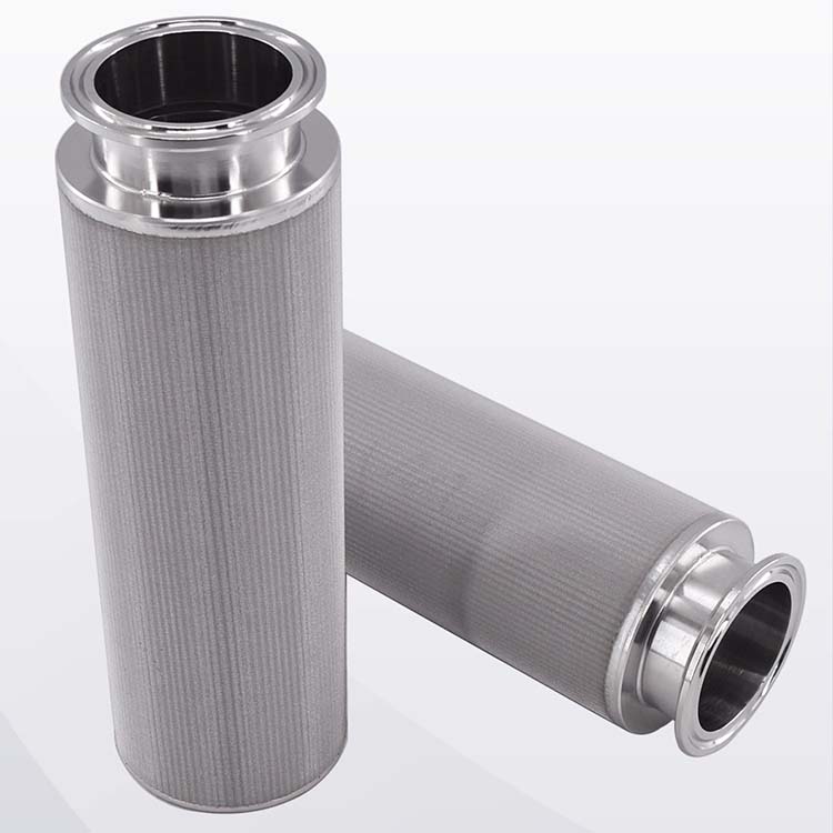 Sintered mesh filter element