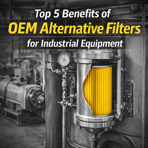 Top 5 Benefits of OEM Alternative Filters for Industrial Equipment