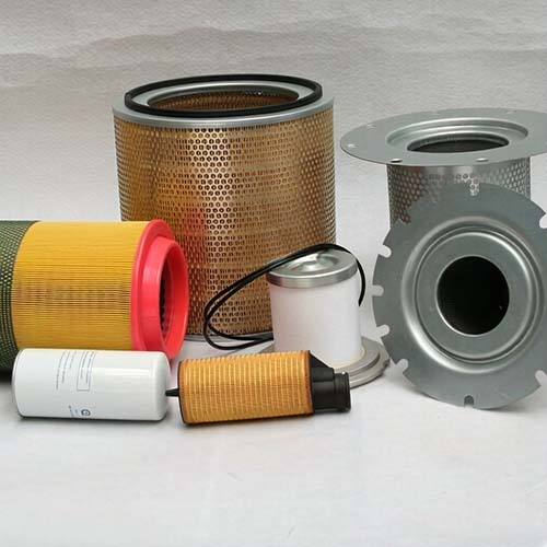 Air compressor filter element