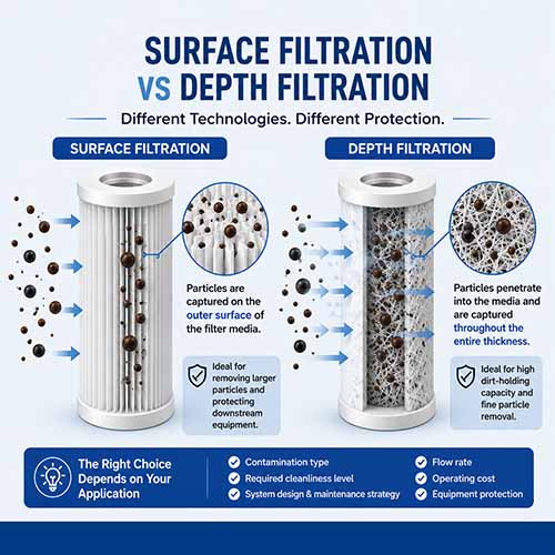 Depth Filter vs Surface Filter: Which Filtration Technology Fits Your Application?