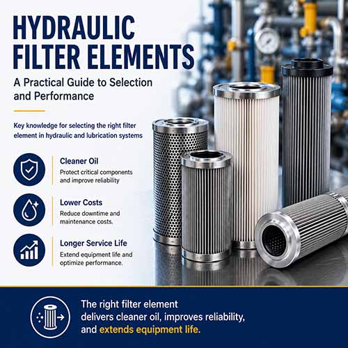 Hydraulic Filter Elements Explained: A Practical Guide to Selection and Performance