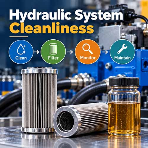 Hydraulic System Cleanliness: How to Control Contamination from Startup to Daily Operation