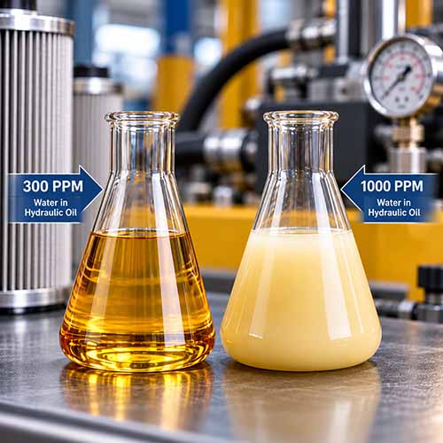Water Contamination in Hydraulic Oil: Causes, Effects, Detection and Removal