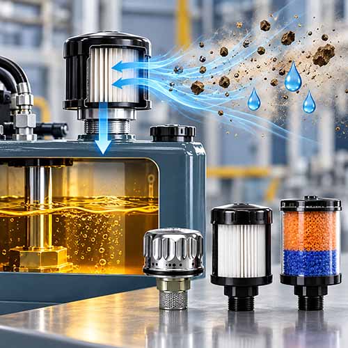 Hydraulic Reservoir Breathers: A Small Component with a Big Role in Contamination Control
